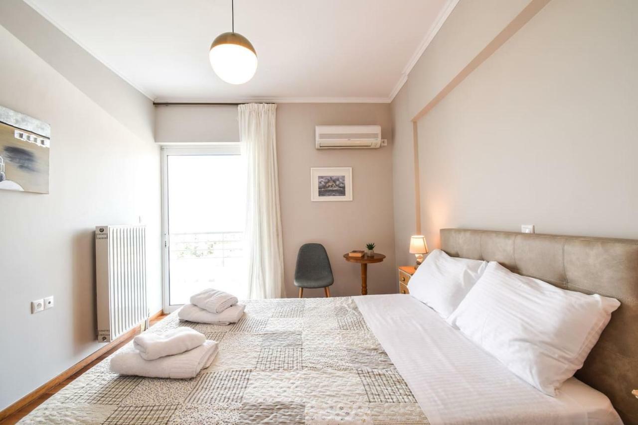 Penthouse 3Bd Apt W/ Sea-View In Athenian Riviera Daire Dış mekan fotoğraf